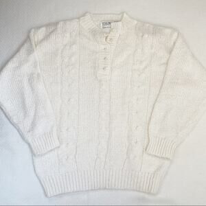 Sterling Harris Ice Blue Sweater Sz M